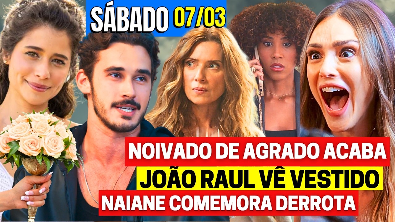 CORA&Ccedil;&Atilde;O ACELERADO Cap&iacute;tulo de hoje S&Aacute;BADO 07/03 Resumo Completo Nova Novela das 7 assistir ao vivo