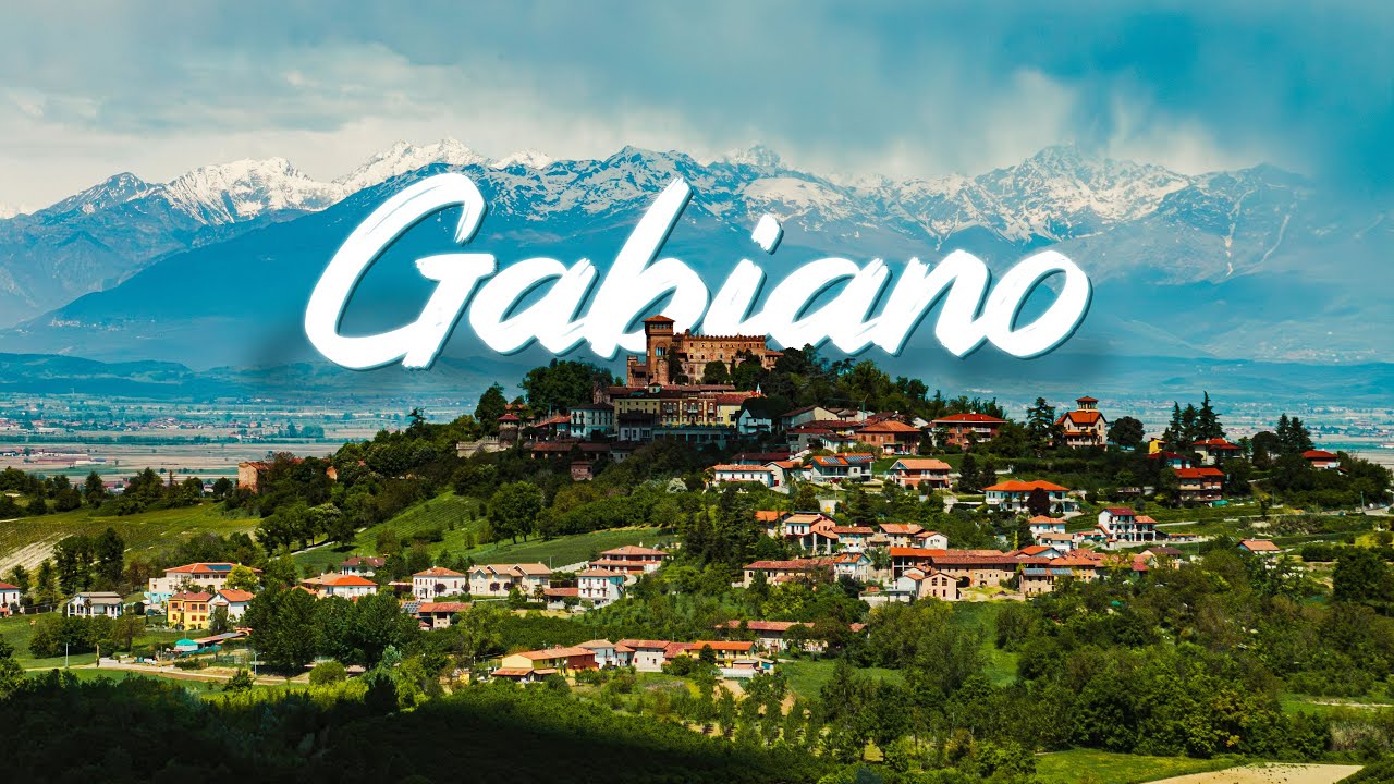 Gabiano: borgo medievale, castello e panorami incantevoli - Drone 4K