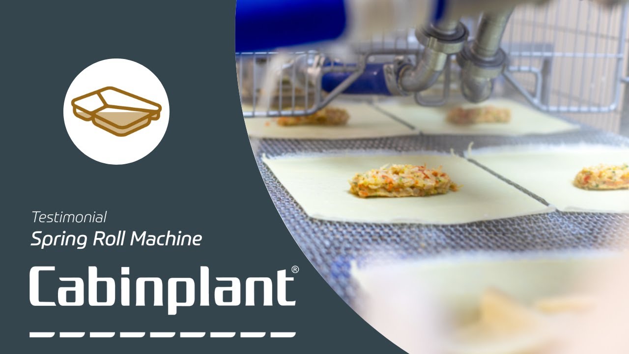 Cabinplant Spring Roll Machine - Testimonial