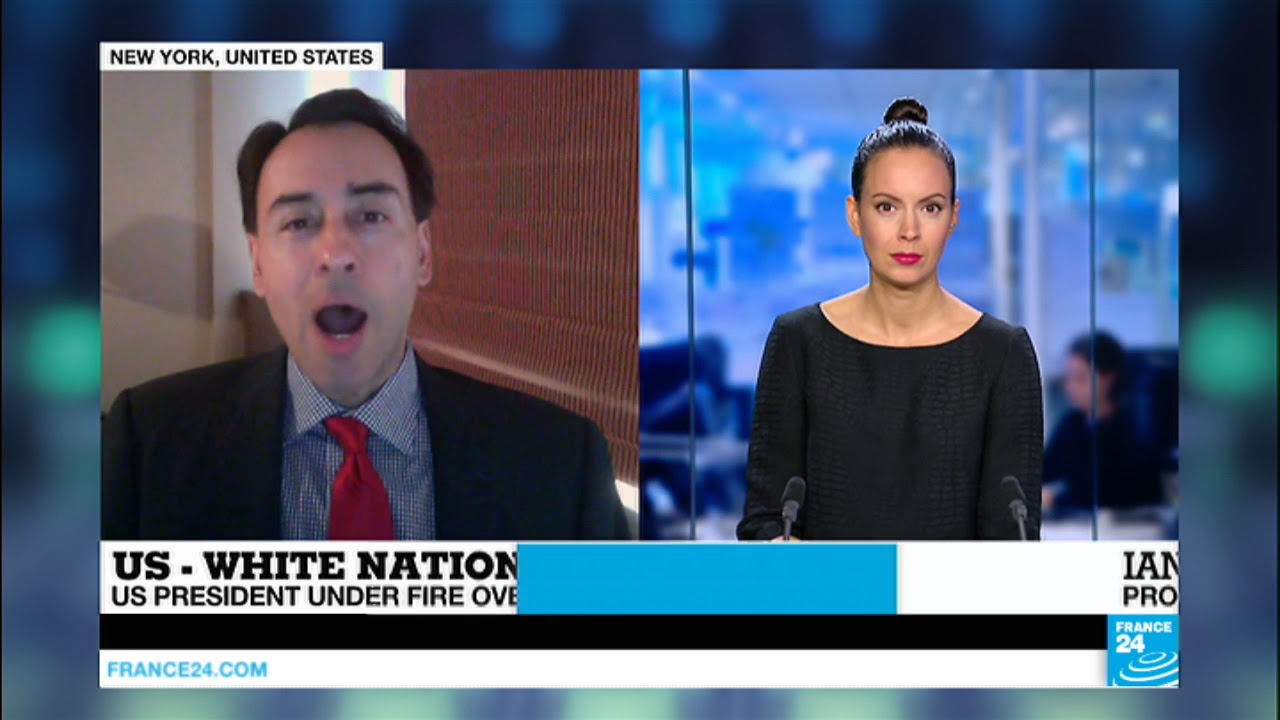 Ian Reifowitz on France 24: Trump's non denunciation of white supremacists