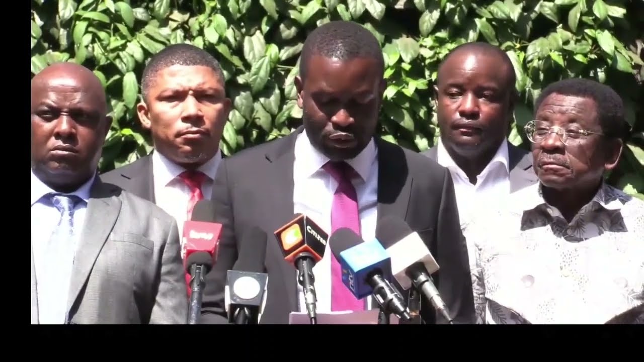 Edwin Sifuna Full Statement after remover as SG of ODM