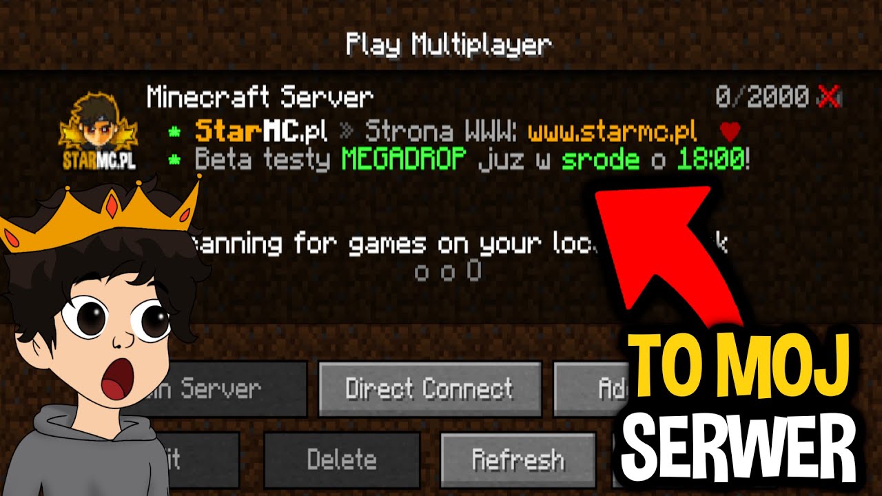 OTWIERAM SW&Oacute;J SERWER W MINECRAFT! (StarMC.pl)