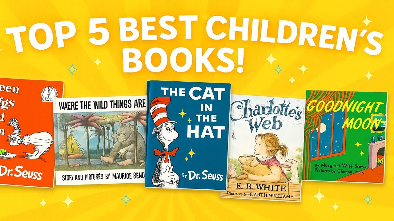 Top 5 Best Children's Books of All Time | Bedtime Stories for Kids | Rabbit Galaxy TV