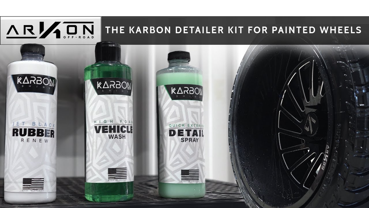 KARBON Wheel Shine Kit for Painted Wheels