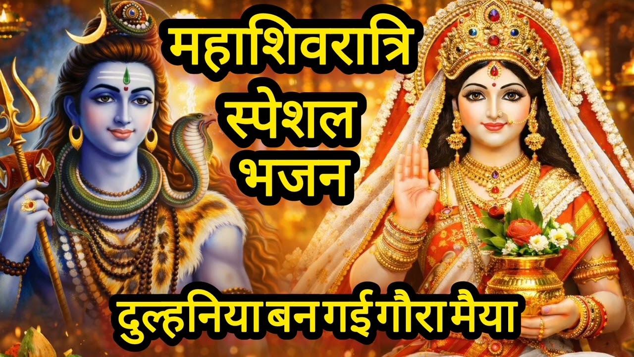दुल्हनिया बनी गई ओ गोरा मैया | शिव पार्वती विवाह भजन | Shiv Parvati Vivah Song