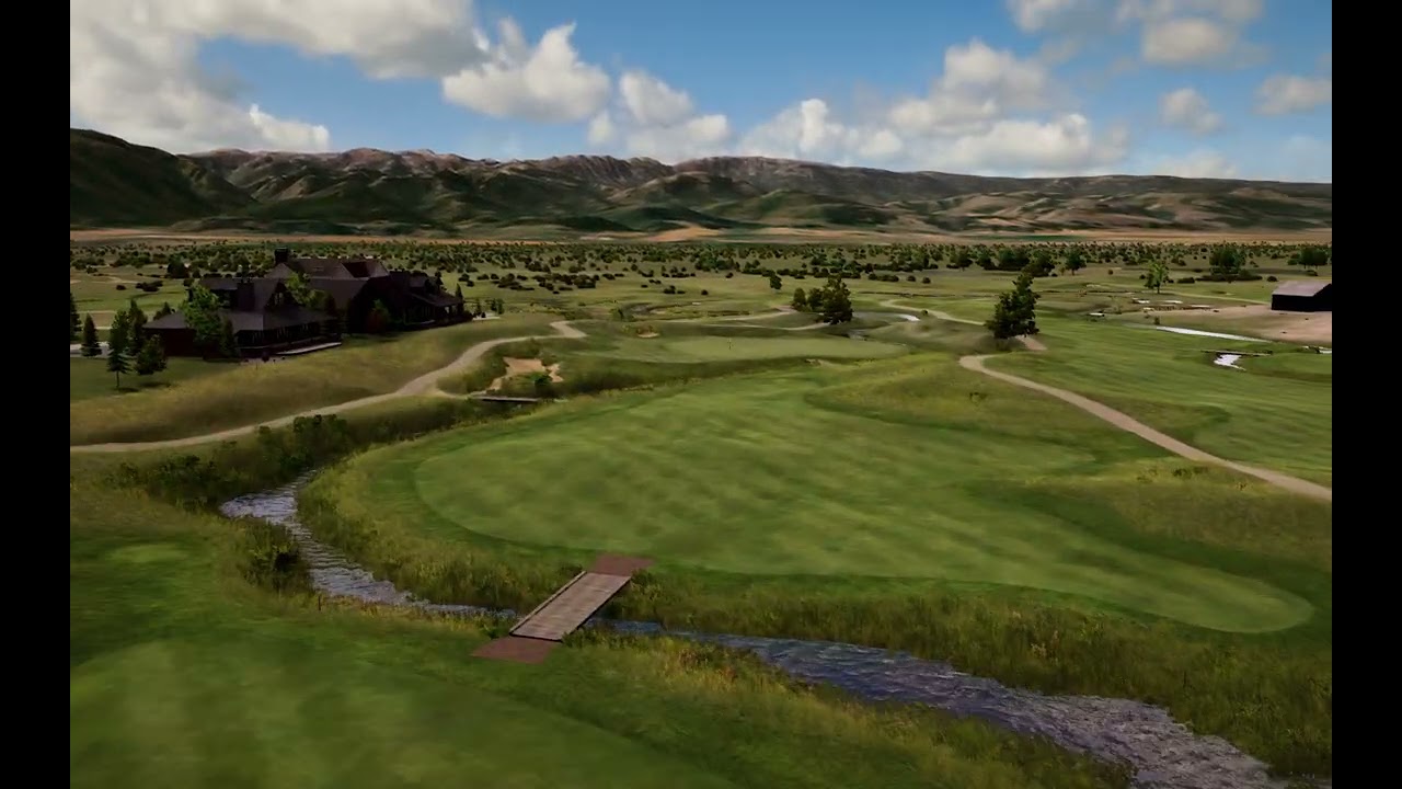 Tributary - Hole 2 Trackman Virtual Indoor Golf Preview