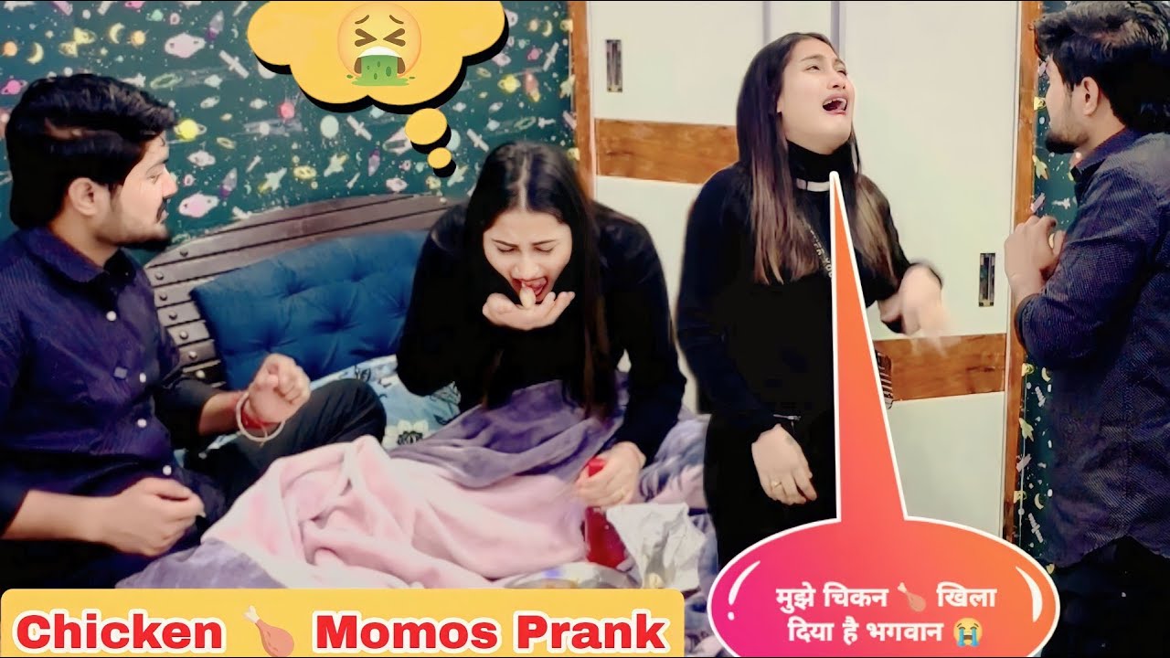 Chicken 🍗 Momos Prank On Mariya 🤮 || Gone Wrong 💔 || Hem Yadav