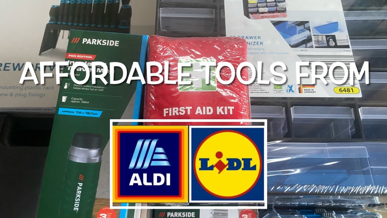 Доступные инструменты от Aldi Workzone и Lidl Parkside. РОЗЫГРЫШ
