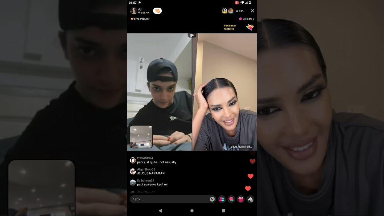 Jiji Vina Live tiktok