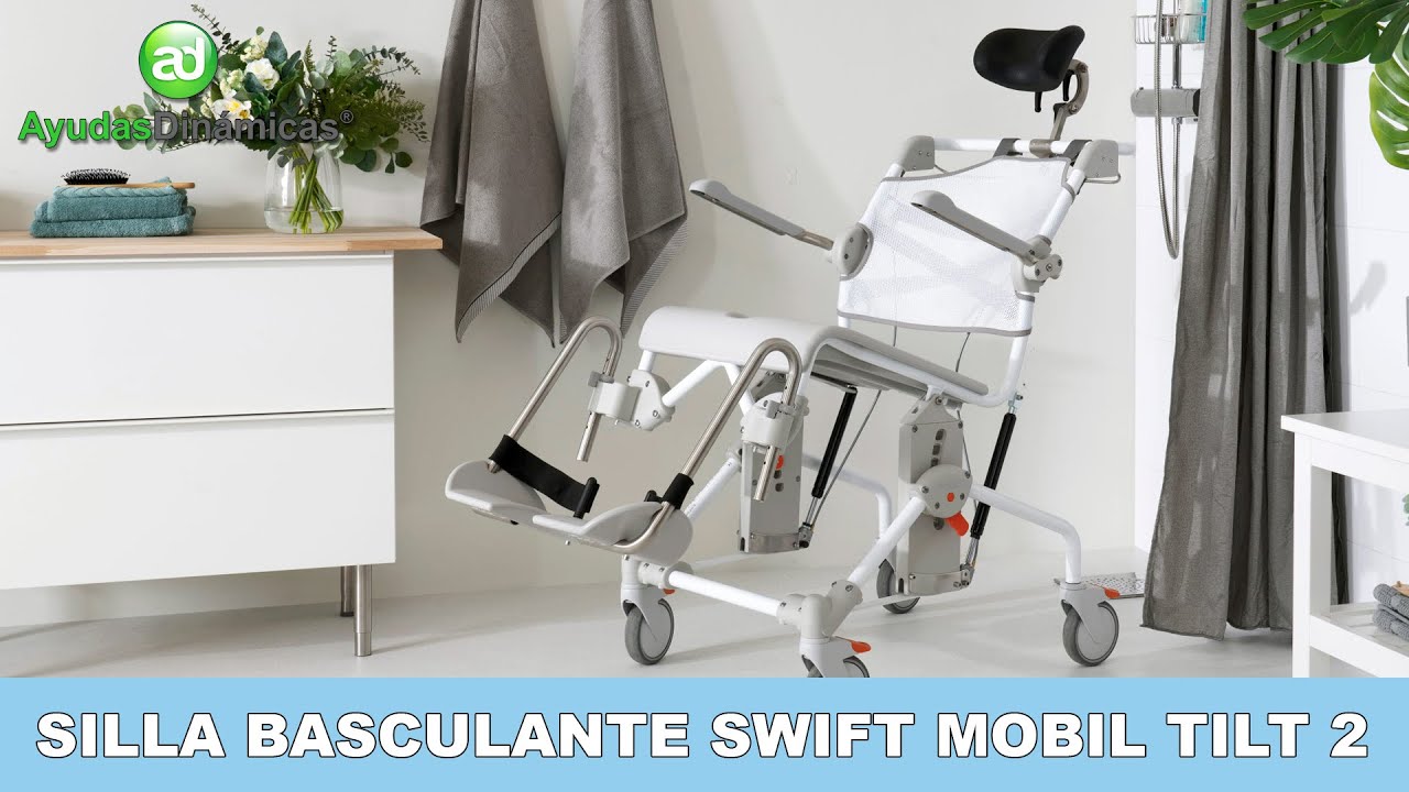 Silla de ducha y wc Swift Mobil Tilt 2