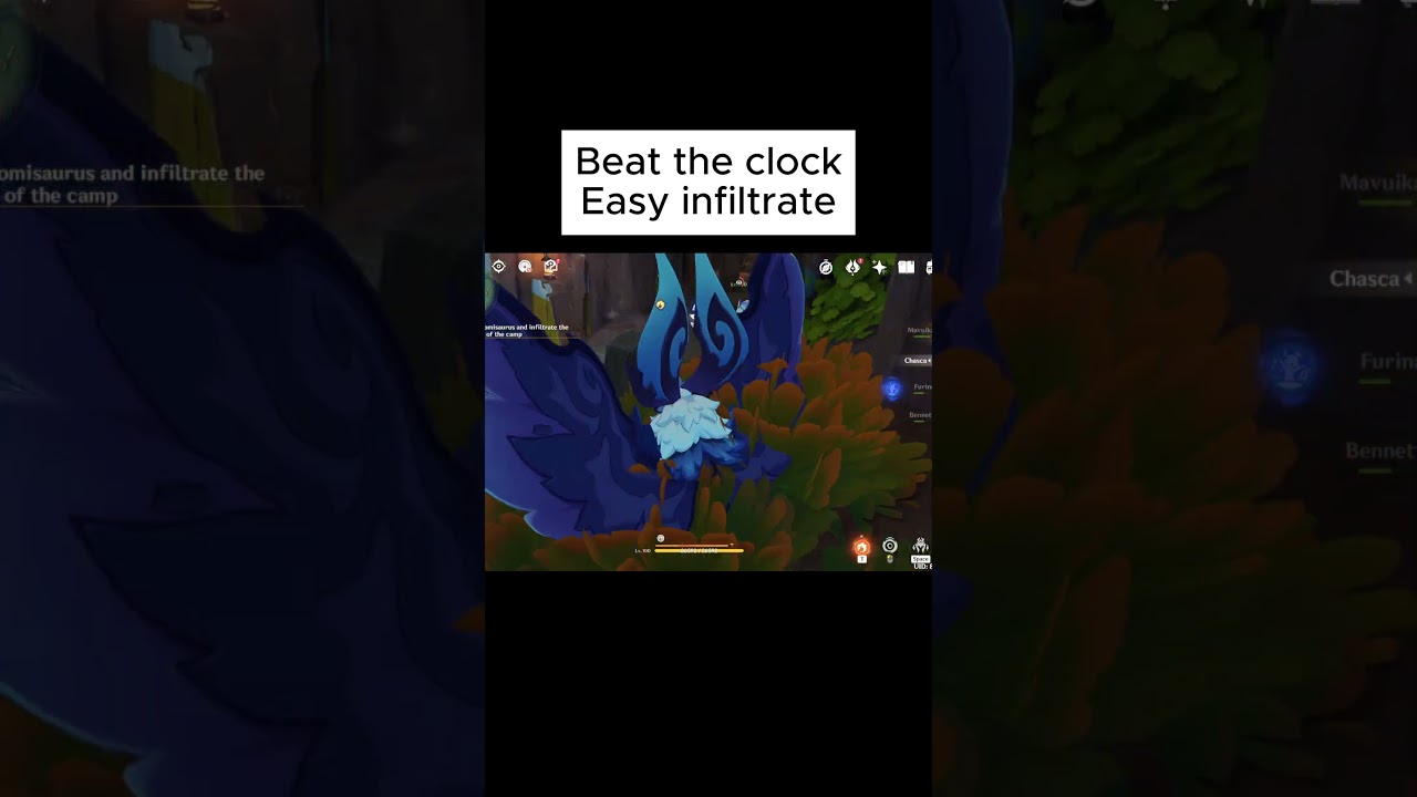 Beat the clock mission || Genshin Impact
