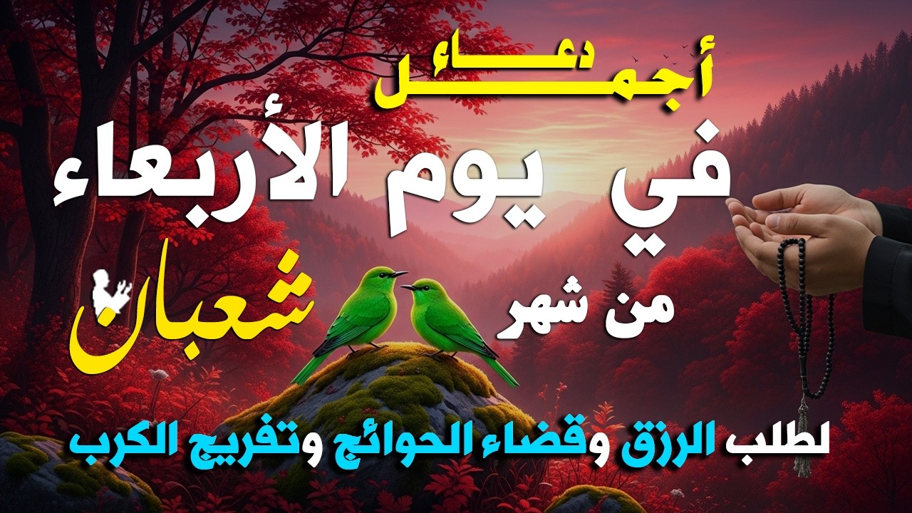 دعاء فى يوم االسبت المستجاب دعاء يوم 28من شهر رجب للرزق والشفاء العاجل وقضاء الحوائج 🤲(4k)