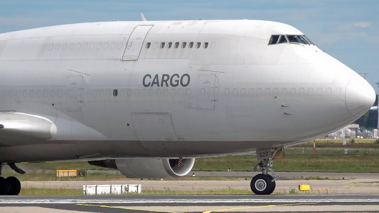 Air Zeta Boeing 747-400F Cargo Takeoff | Jumbo Jet Departure Frankfurt FRA Startbahn West nach Seoul