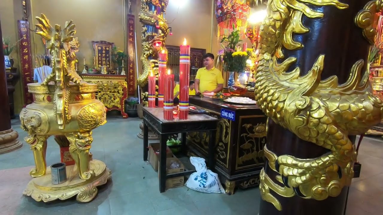 Kinh tế buồn, người đi lễ cũng thưa dần: Thực tế tại Chùa Quan Công | Thủ Dầu Một Bình Dương