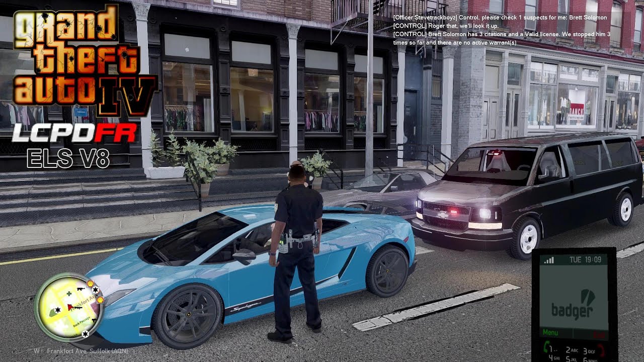 GTA IV - LCPDFR - 1.0C - ЭПИЗОД 49 - ПАТРУЛЬНЫЙ ФУРГОН ШЕВРОЛЕ БЕЗ ОЗНАКОВ ПОЛИЦИИ НЬЮ-ЙОРКА