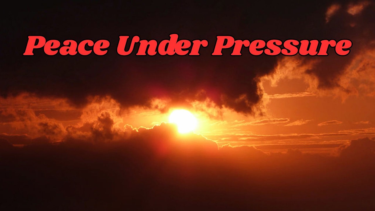 02/11/2026 - Peace Under Pressure - Pastor David Johnston.