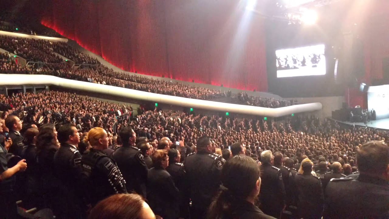 Himno a la Policía Federal - Auditorio Nacional 2015