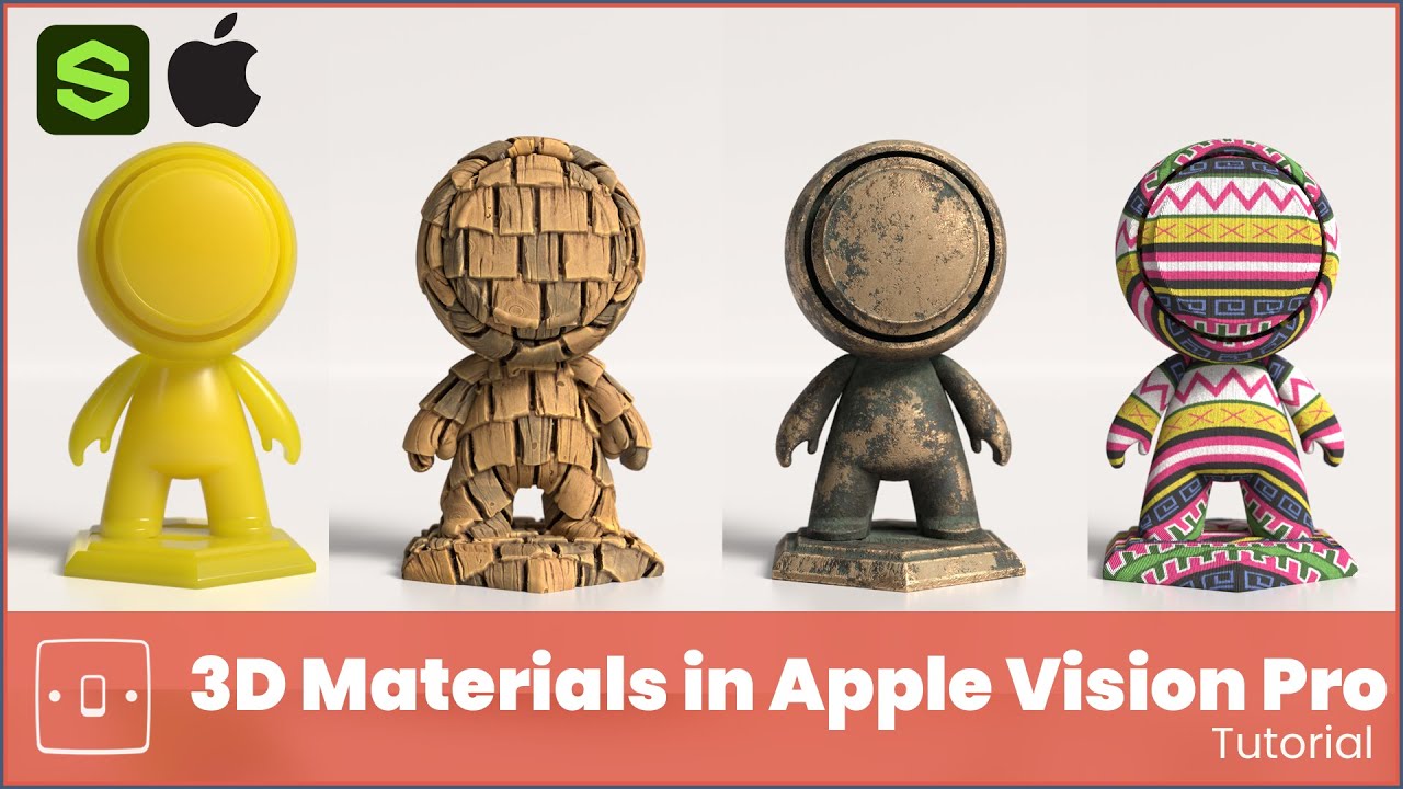 3D Materials & Lighting for The Apple Vision Pro - For Beginners