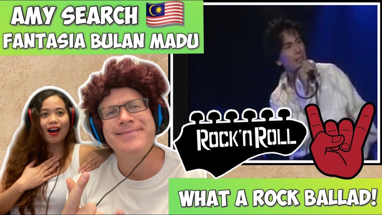 AMY SEARCH - FANTASIA BULAN MADU | REACTION!🇲🇾🤘