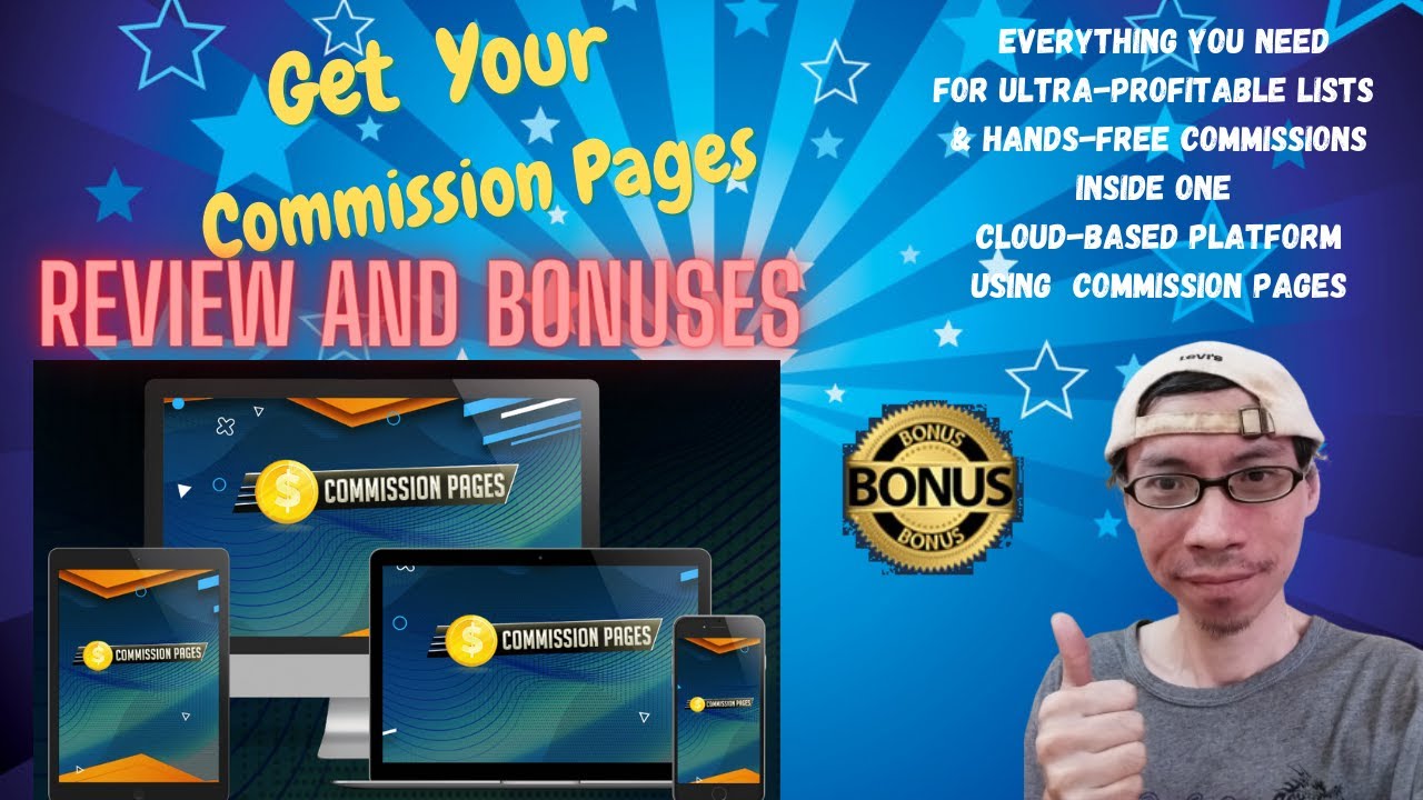 🔥 Commission Pages Review🔥 And Bonuses🎁How to Build Ultra-Profitable Lists & Hands-Free Commissions