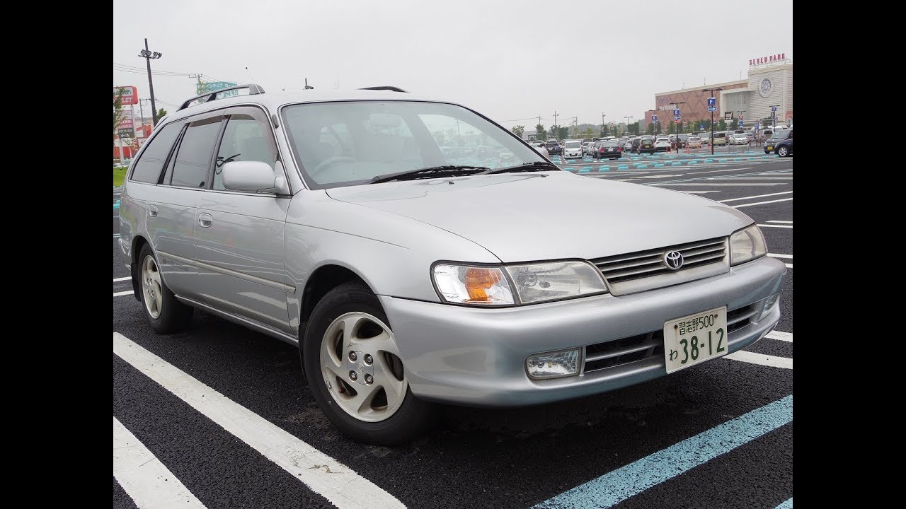 1997-2000 Toyota Corolla 7th After Wagon 1.5G-Touring Start & Drive & In Depth Review