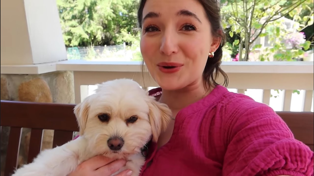 MEET OUR NEW FAMILY MEMBER! Summer Day In The Life VLOG ☀️🪴🐶🐾