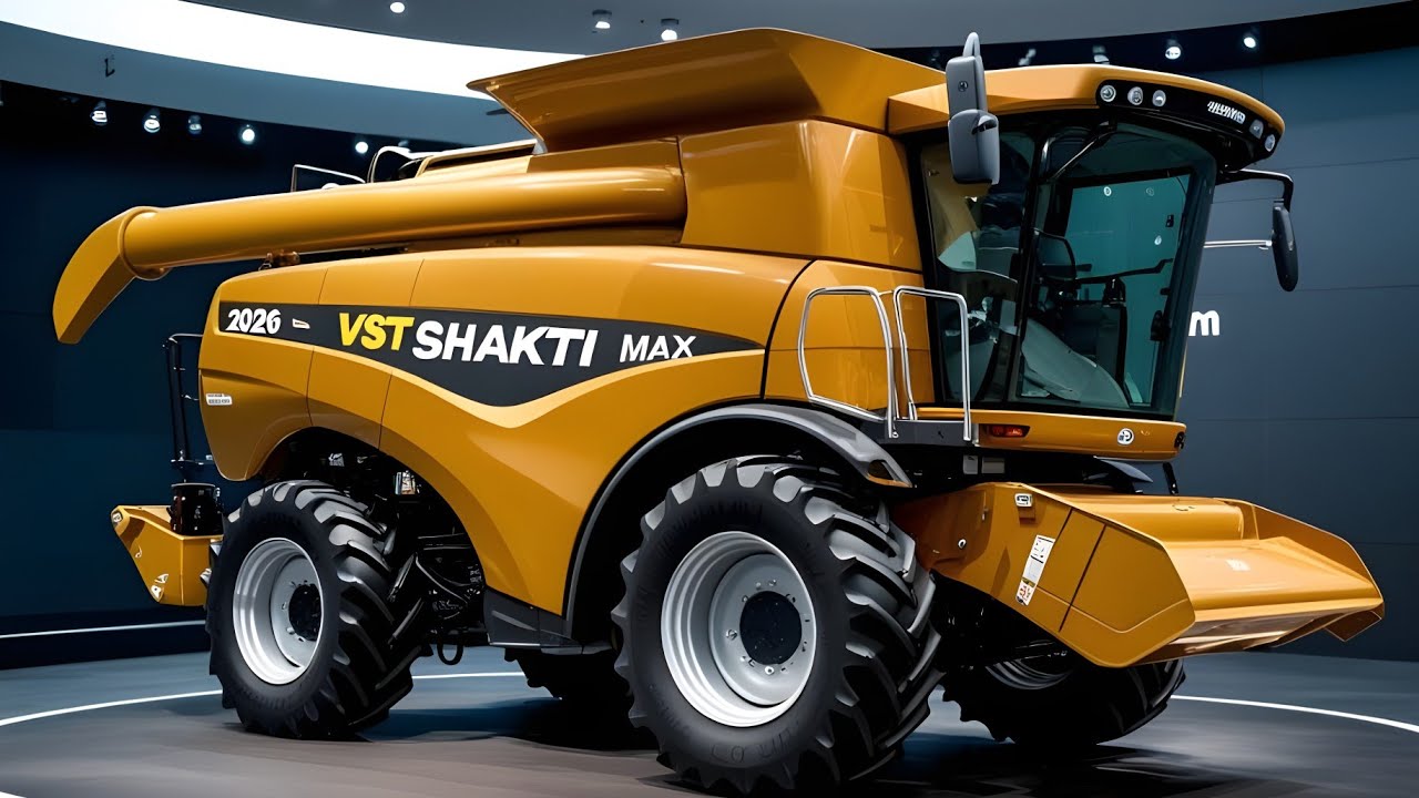 🚜 “2026 VST Shakti MAX Combine Harvester – खेती का असली बादशाह! अब फसल कटाई इतनी आसान कभी नहीं थी!”