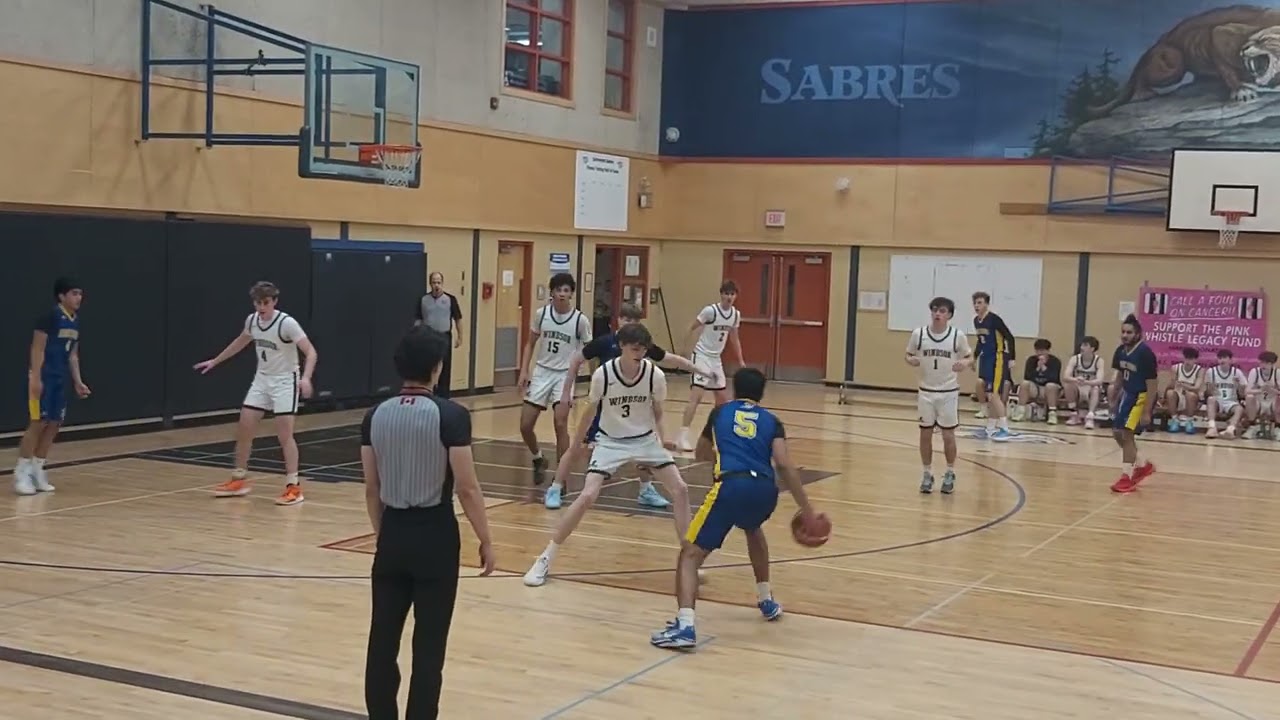 Windsor vs Howe Sound pt1 Basketball Noethshore playoffs Feb. 11, 2026 