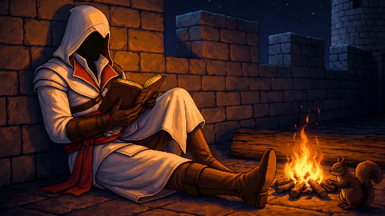You look tired.. Rest by the campfire