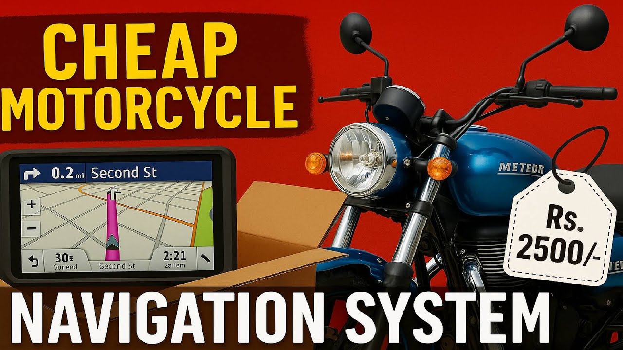 Motorcycle GPS Unboxing & Review | Budget Friendly Accessorise