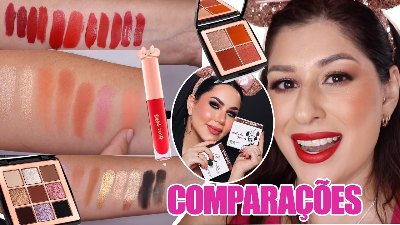 COMPARAÇÕES da COLEÇÃO MINNIE + BRUNA TAVARES