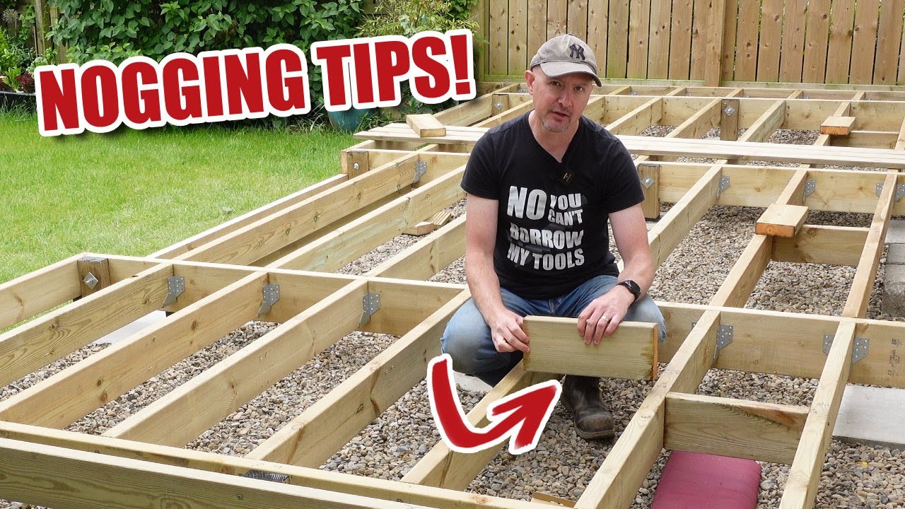 Timber nogging and blocking tips