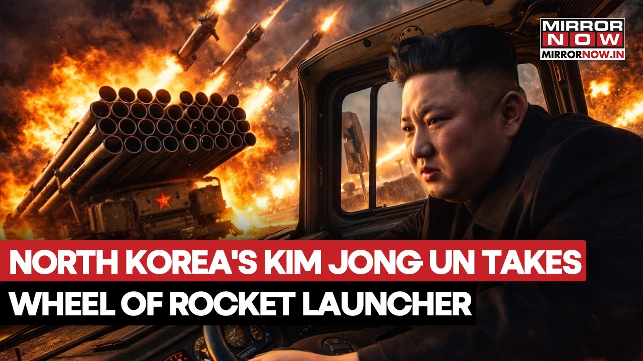 North Korea's Kim Jong Un Takes Wheel Of Rocket Launcher Ahead Of Workers' Party Congress | Watch