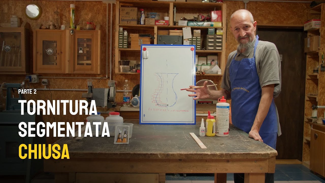 La Tornitura Segmentata Chiusa (2/4) - Adesivi e colle