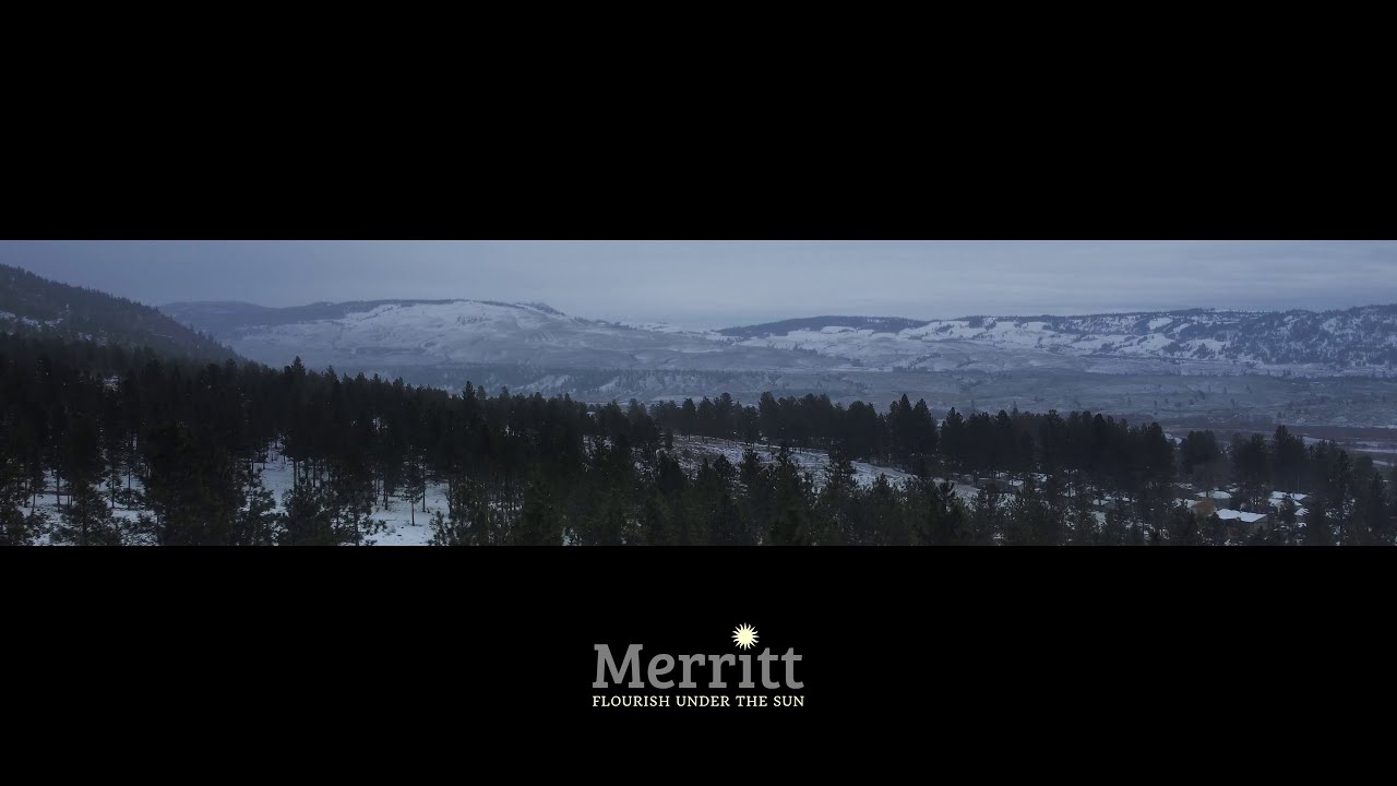 Snowscapes around Merritt, British Columbia in 4K