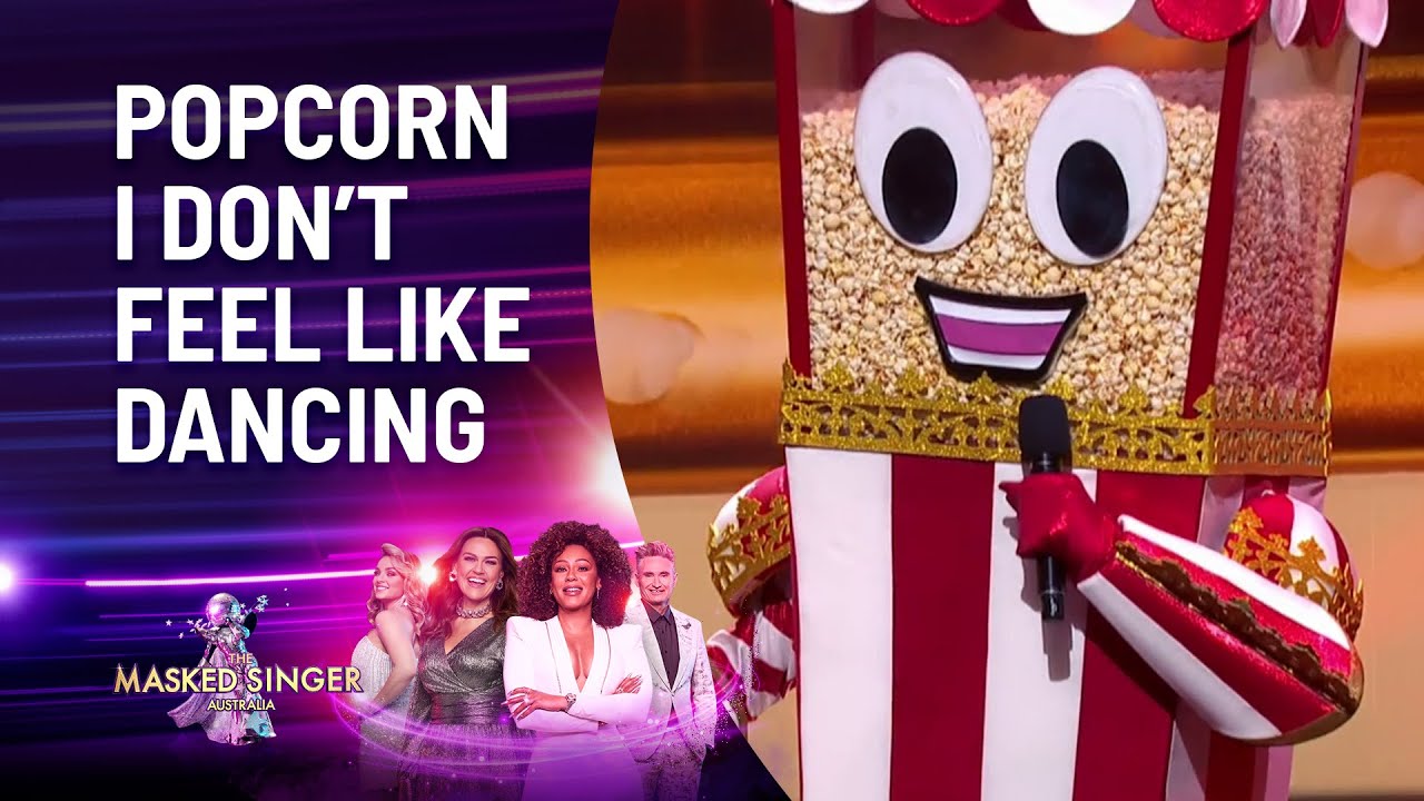 Popcorn's 'I Don't Feel Like Dancing' Performance - Season 4 | The Masked Singer Australia | Ch 10