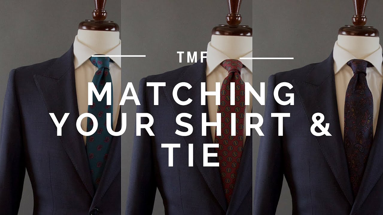 How to Match Your Shirt and Tie