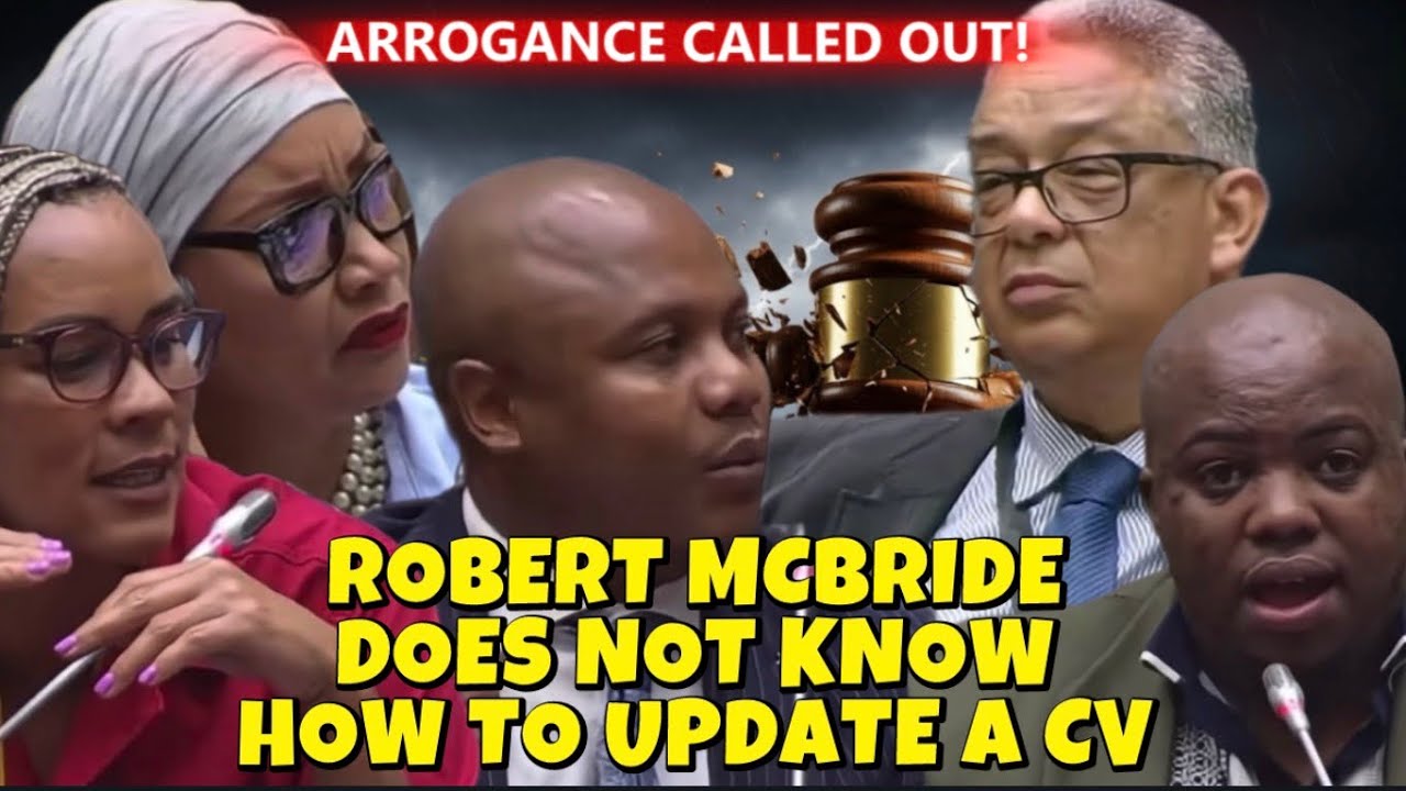 ROBERT MCBRIDE MEETS THE WRATH OF THE AD HOC COMMITTEE AS HE ARRIVES WITH AN OUTDATED CV!