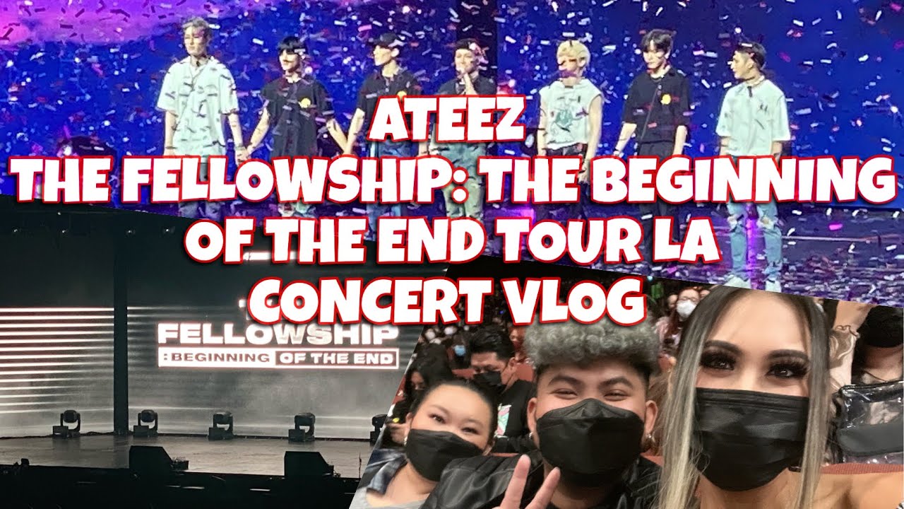 ATEEZ (에이티즈) - THE FELLOWSHIP: BEGINNING OF THE END TOUR [FANCAM/VLOG] | LOS ANGELES | THE FORUM