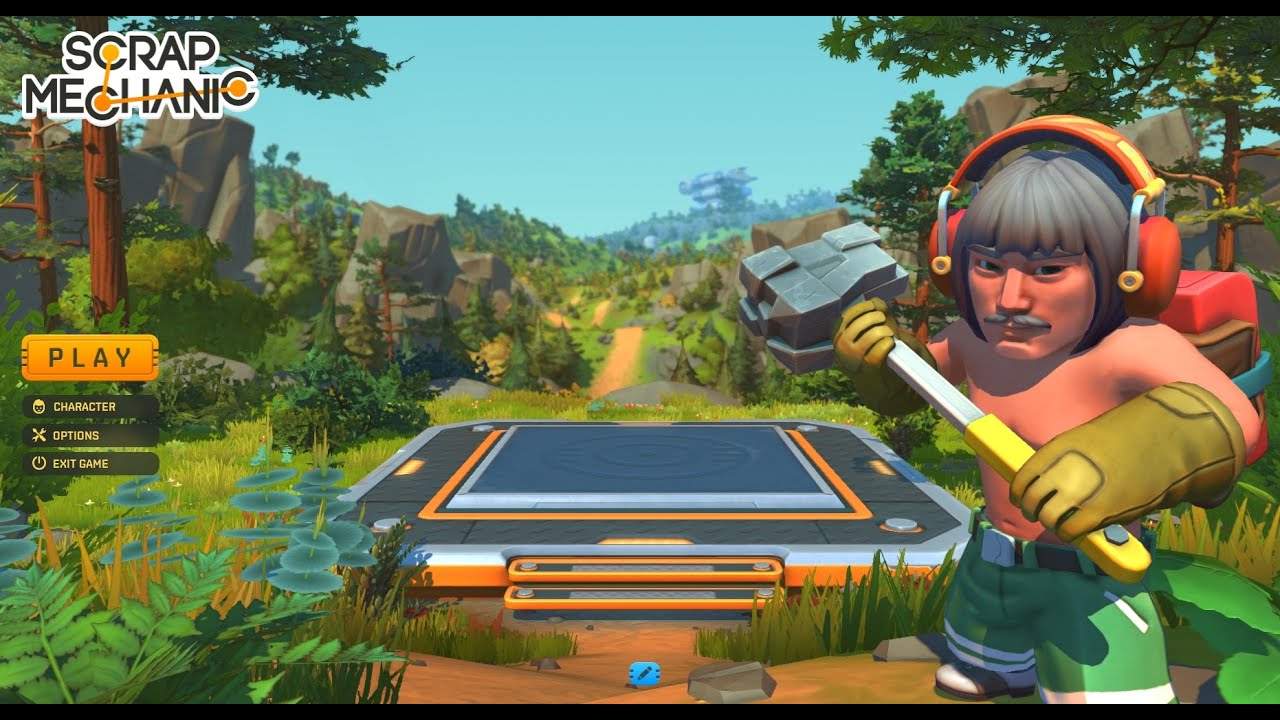 Scrap Mechanic Live - Crashlander MOD