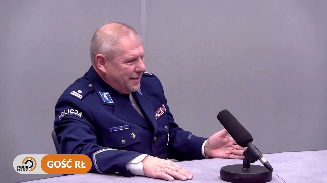 Gość Radia Łódź - Krzysztof Balcer (NSZZ POLICJANTÓW WOJEWÓDZTWA ŁÓDZKIEGO)