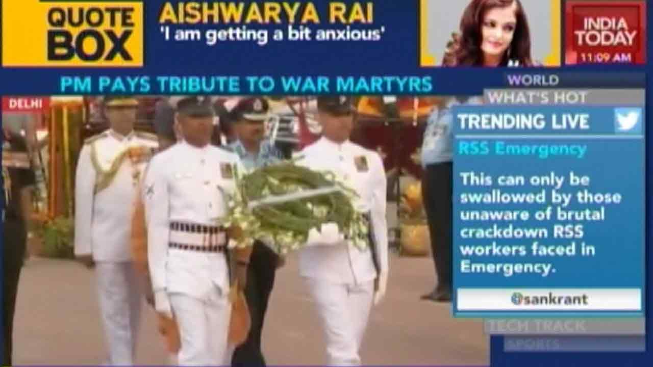 Modi Pays Tribute To 1965 India-Pakistan War Martyrs
