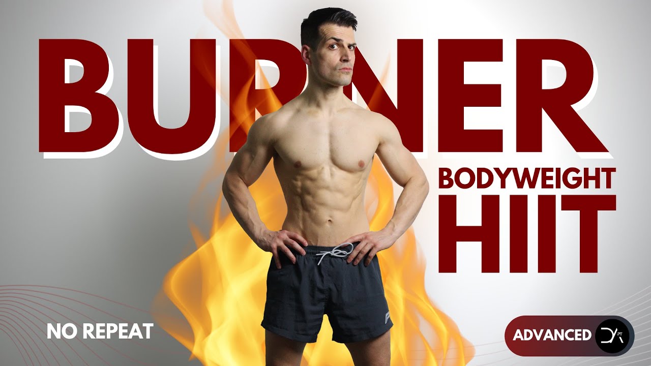 30 minute SAVAGE Bodyweight FULL BODY HIIT Workout (Burn Up To 500+ Calories🔥🔥🔥)