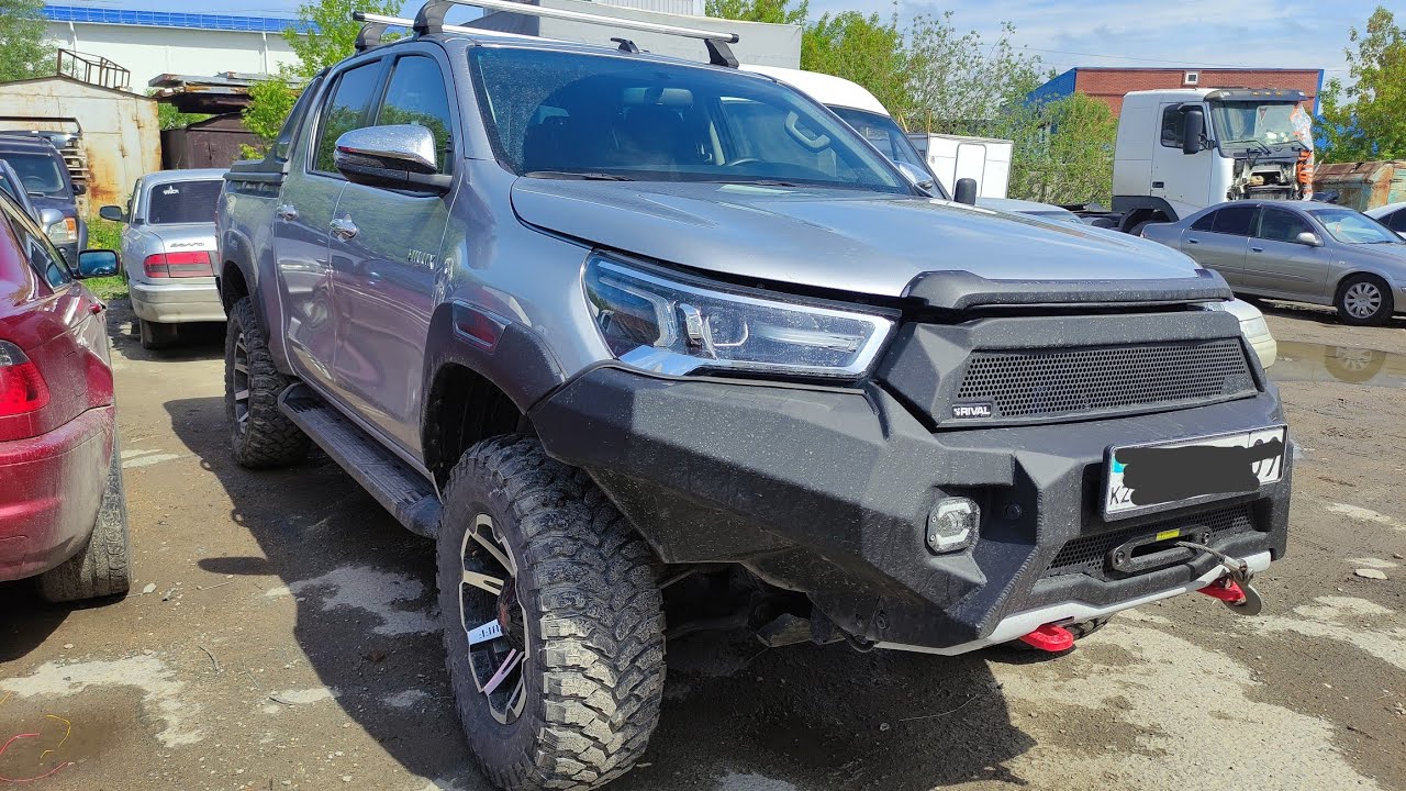 Свап 3uz-fe v8 4,3 280 л.с в Toyota Hilux 2021 г.в