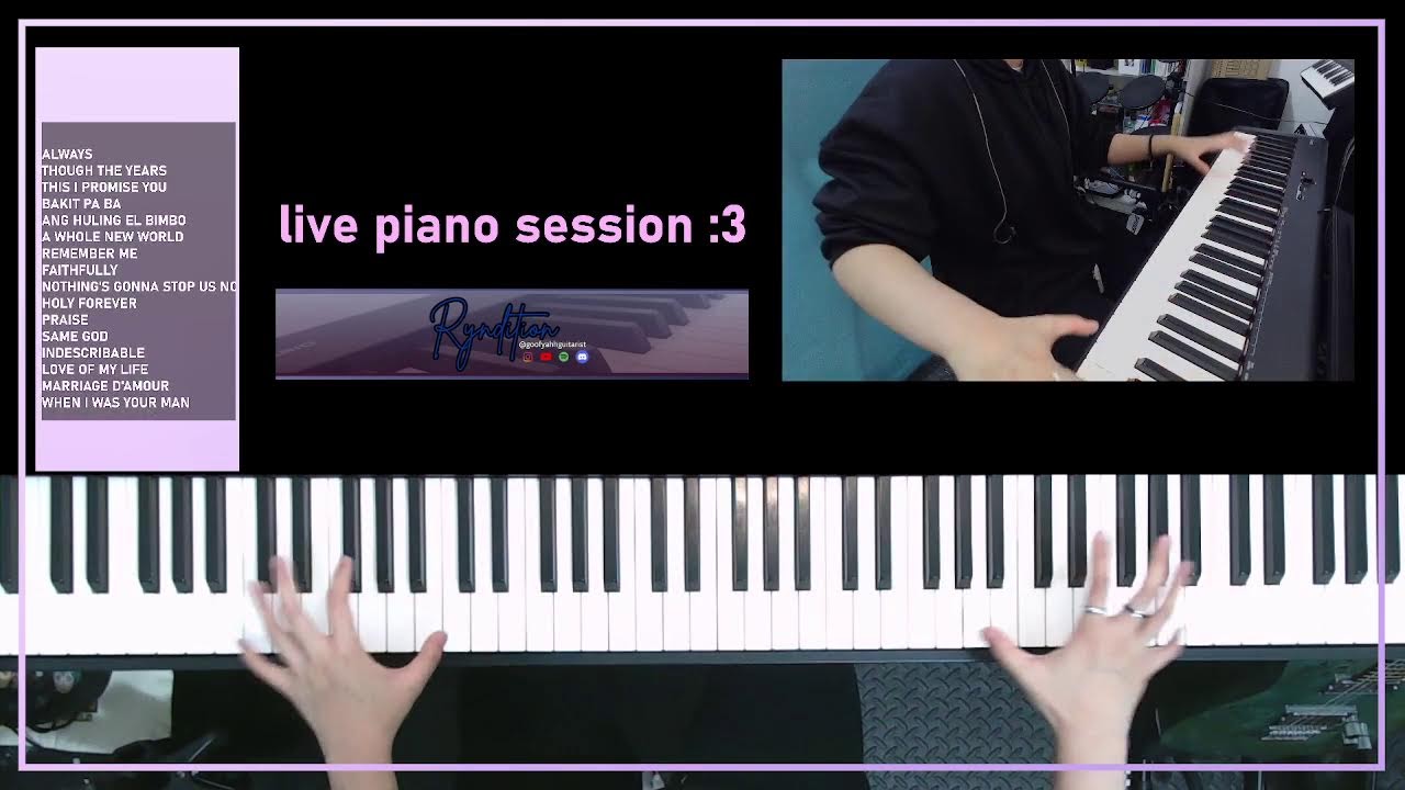 LIVE PIANO SESSION | RYNDITION