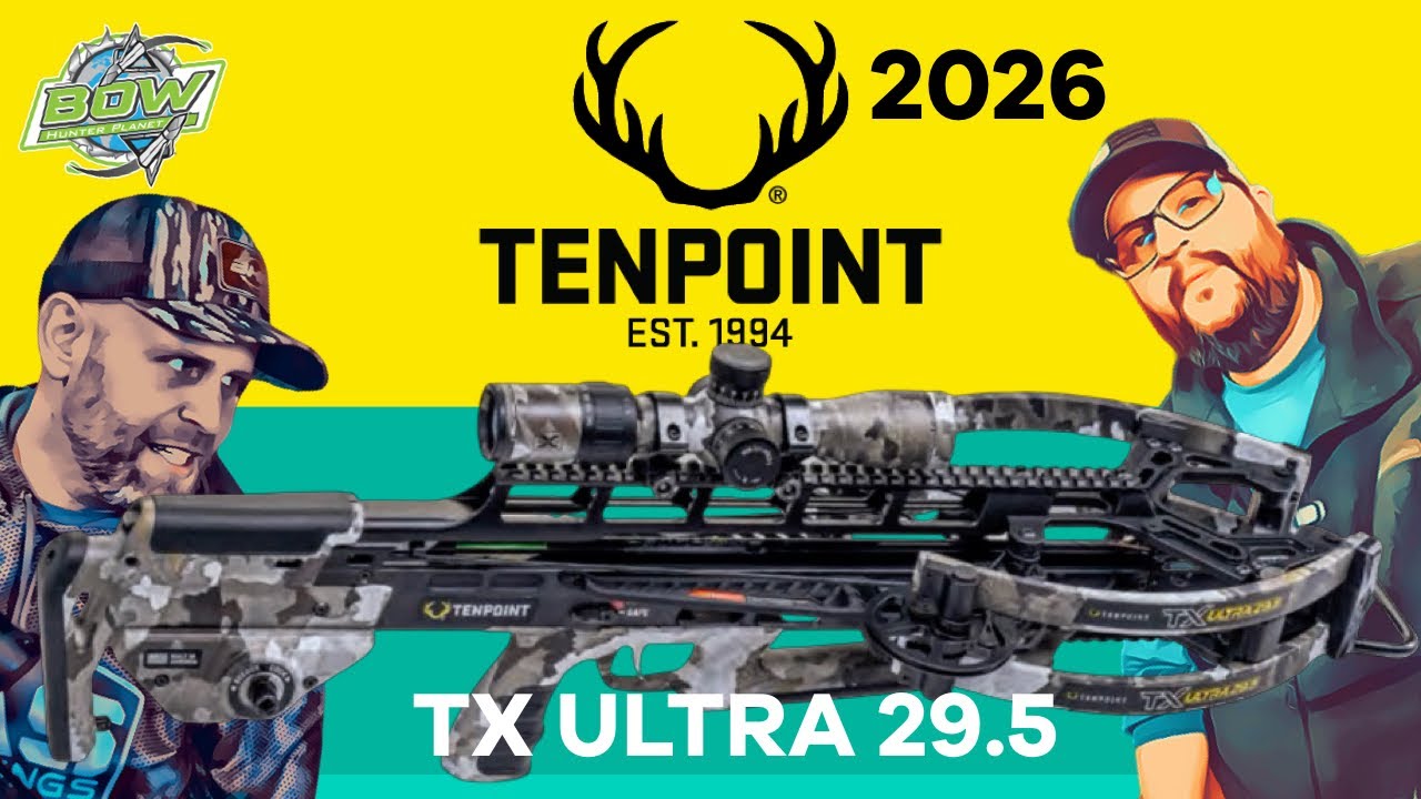 TenPoint TX Ultra 29.5 2026 года | Полный обзор и полевые испытания арбалета