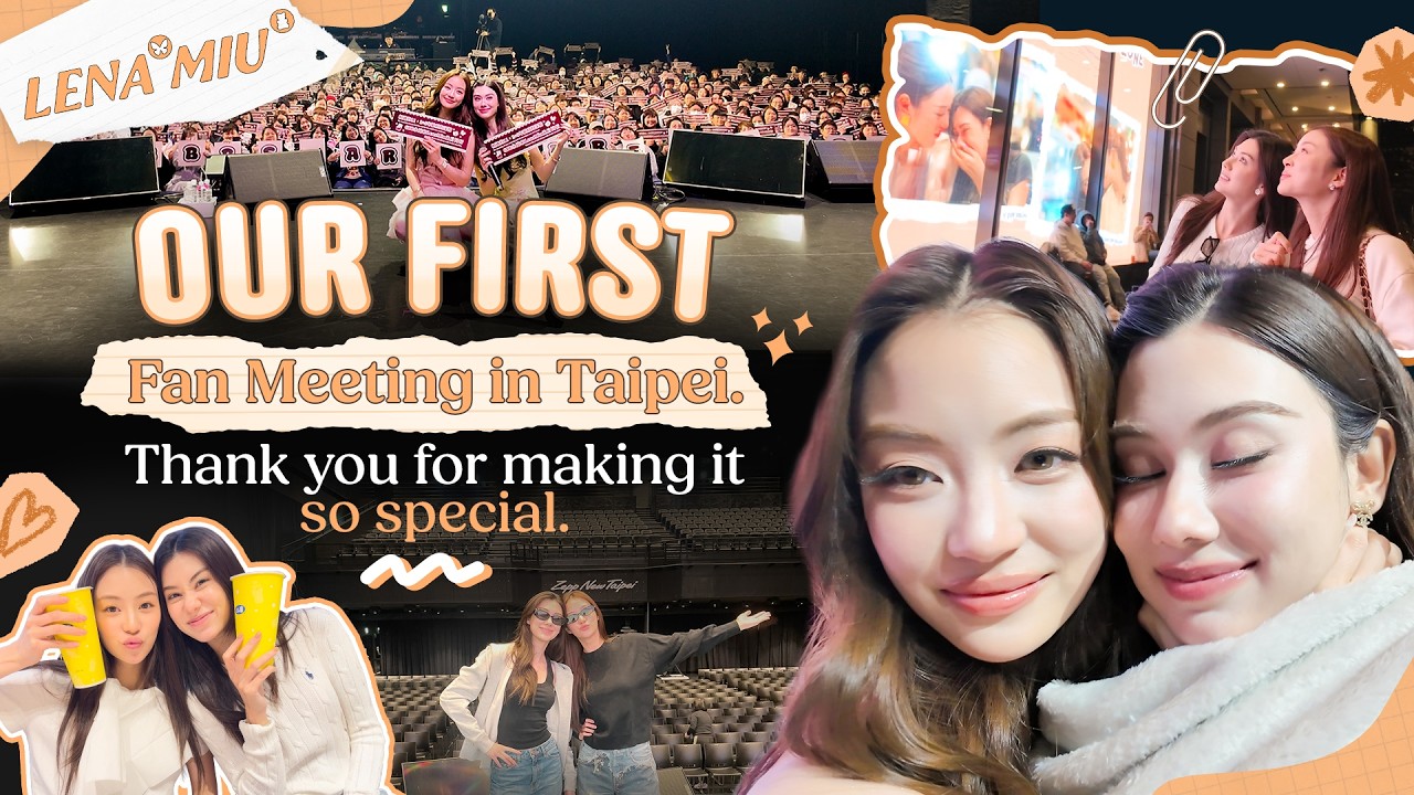 [LenaMiu 1st Fan Meeting in Taipei ] Thank you for making it so special | 3Plus