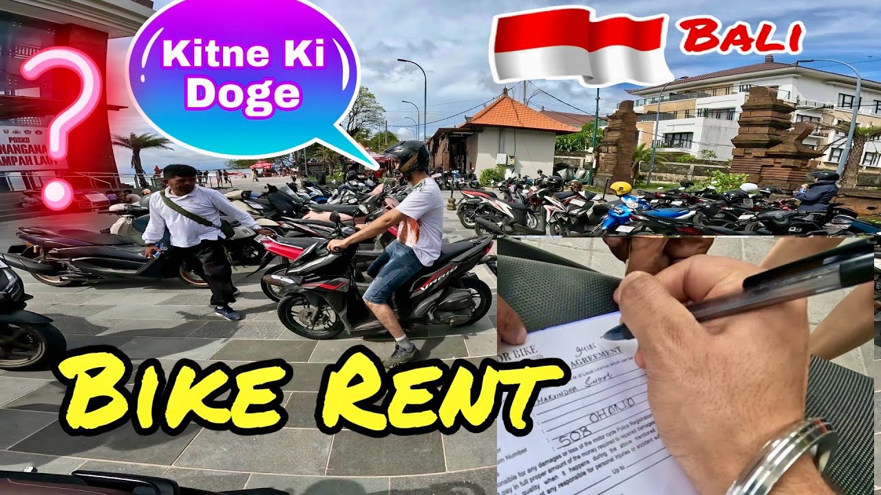 Don't Rent Scooter in Bali Indonesia Before Watching ❌ Cheap Bike Rental 💰Bali Tour & Travel Guide ✅