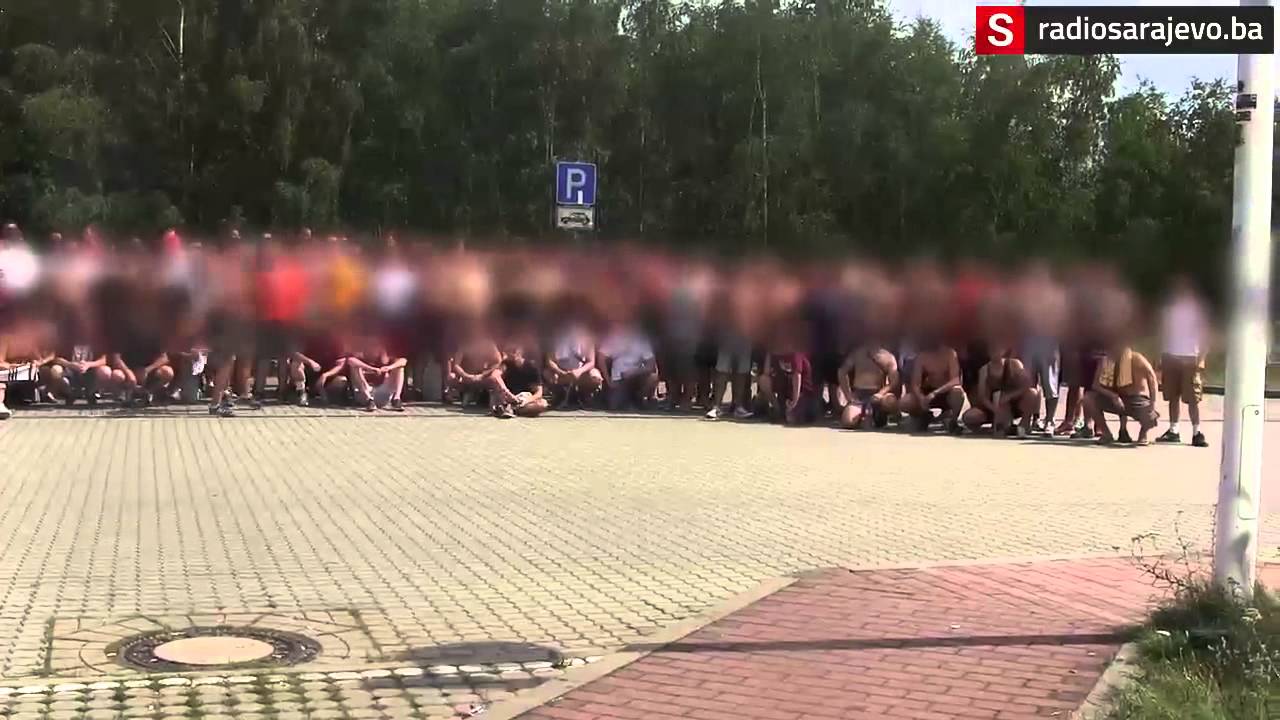 Horde zla put do Poznana i navijanje na stadionu / Horde zla trip to Poznan