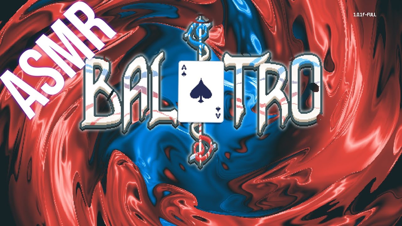 ASMR Gaming Balatro🃏💤